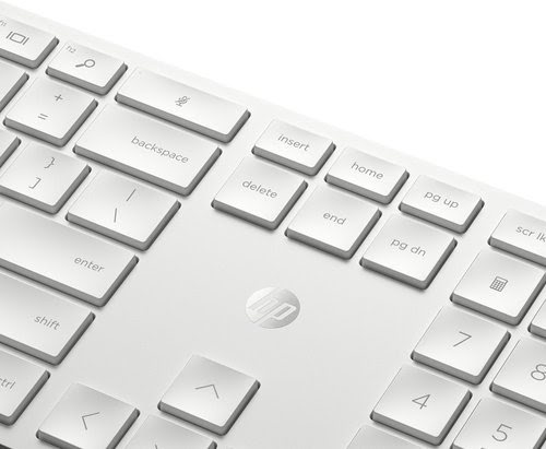 HP 650 Wireless KB/MSE Combo WHT - Achat / Vente sur grosbill-pro.com - 6