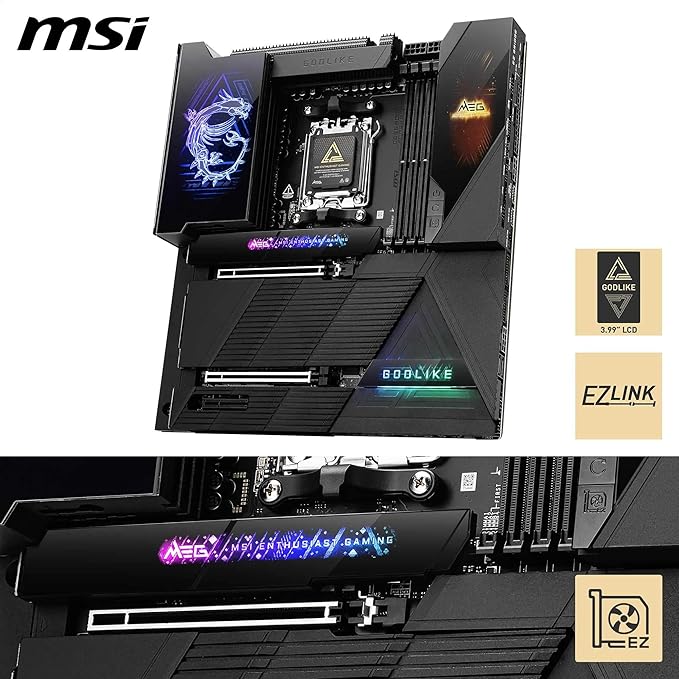 MSI MEG X870E GODLIKE E-ATX  - Carte mère MSI - grosbill-pro.com - 2