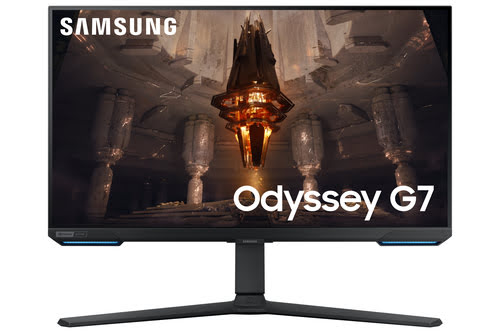 Grosbill Ecran PC Samsung ODYSSEY G7 28" 4K/144Hz/1ms/IPS/HDR/G-Sync/FreeS