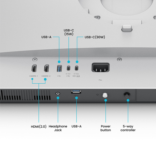 BenQ 27"  9H.LMWLB.QBE - Ecran PC BenQ - grosbill-pro.com - 2