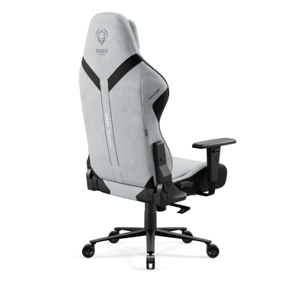 Diablo Chairs  X-One Prime Gris - Siège PC Gamer - grosbill-pro.com - 3