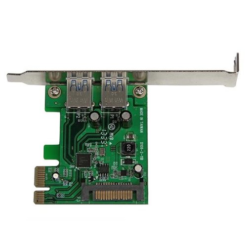2 Port PCIe USB 3.0 Card Adapter w/UASP - Achat / Vente sur grosbill-pro.com - 1