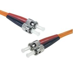 Cordon fibre Optique multimode ST/ST 62,5/125 - 1m - 0