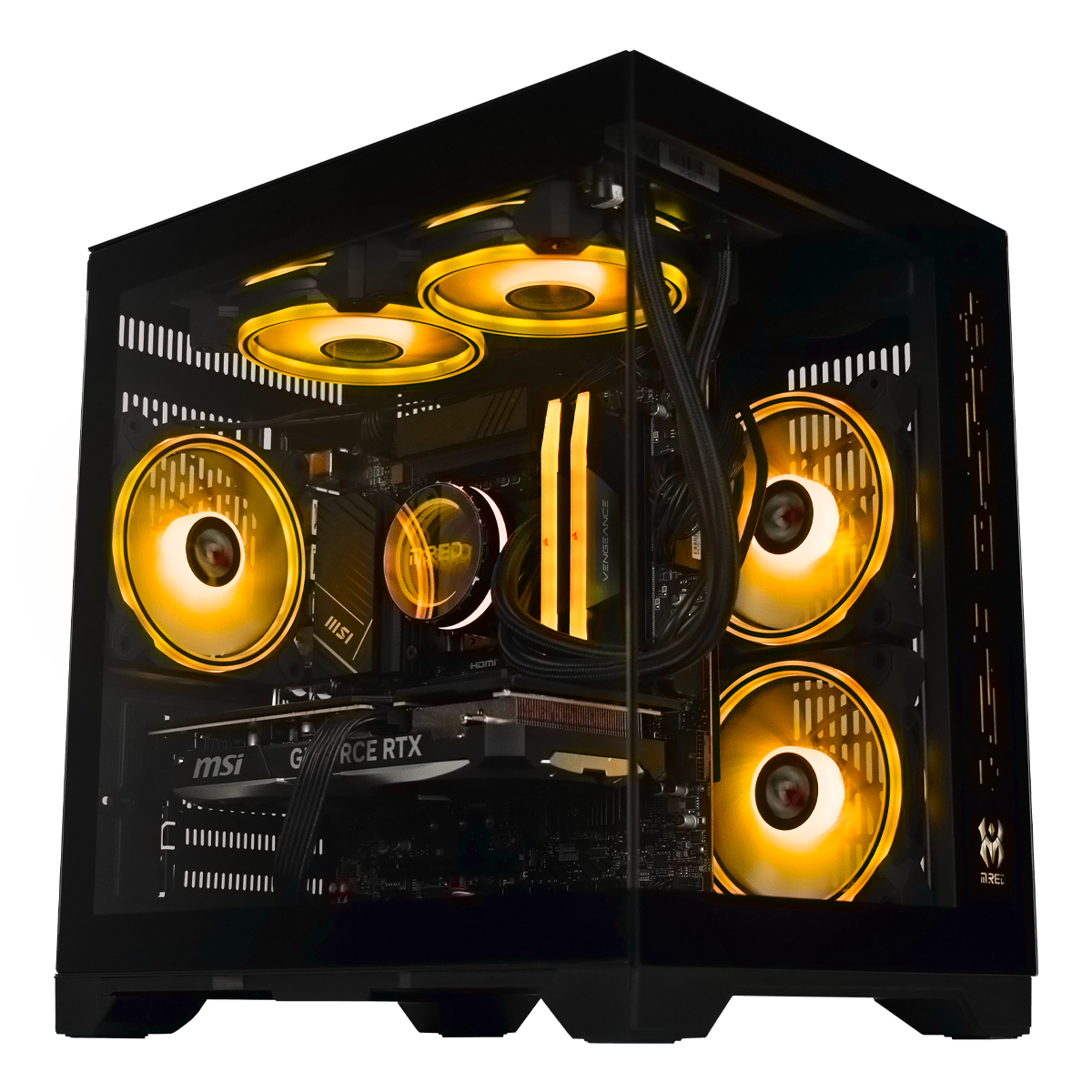 Grosbill Pro GOLDFINGER - I5-14600KF/4070S/32Go/1To - Achat / Vente PC Fixe sur grosbill-pro.com - 0