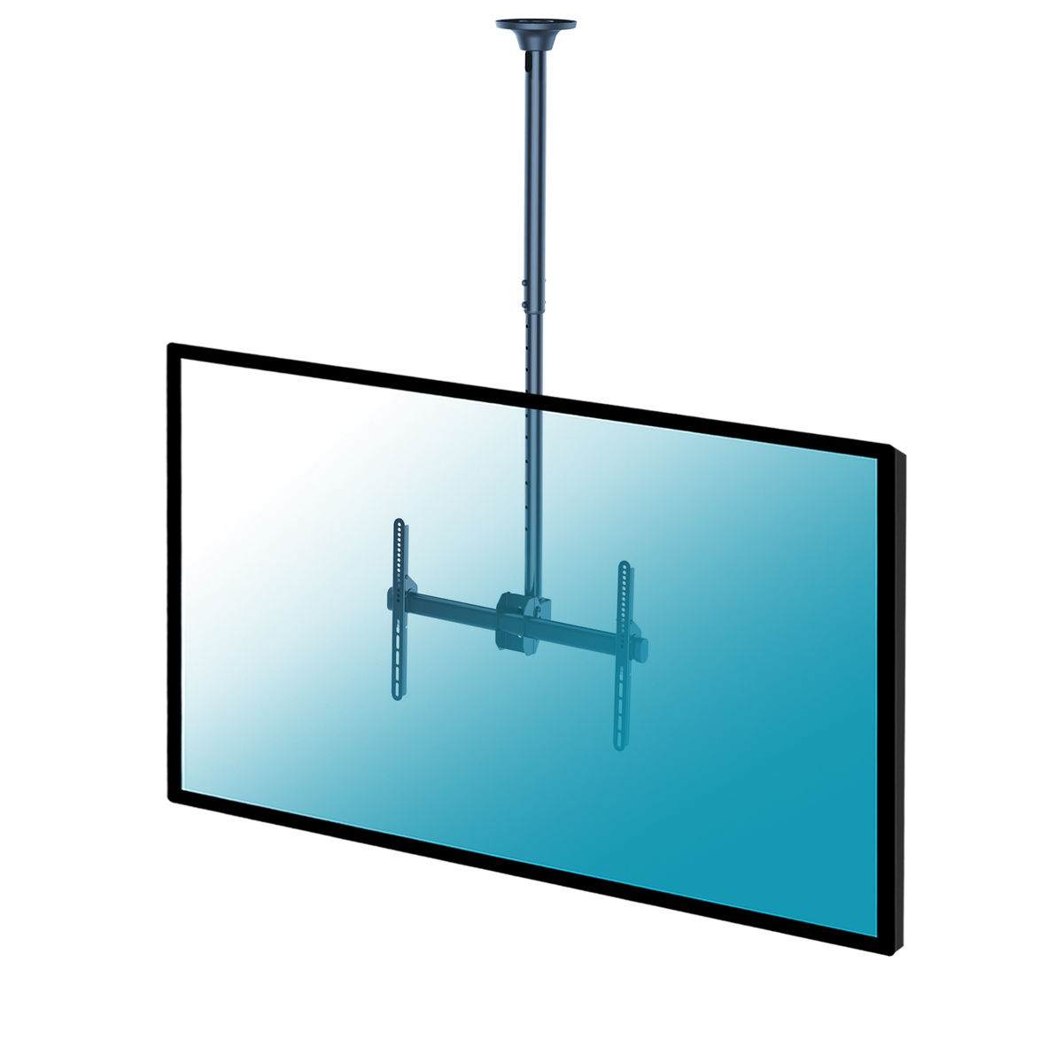 Support plafond écran 37" à 75" Hauteur 106-156cm - Accessoire écran - 0