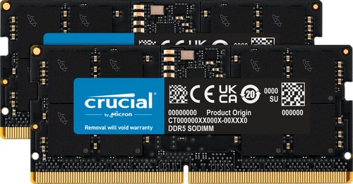 Grosbill Mémoire PC Crucial 32GB Kit2x16GB DDR5-5600 SODIMM Crucial