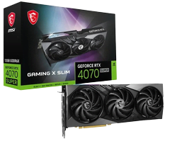 GeForce RTX 4070 SUPER 12G GAMING X SLIM	