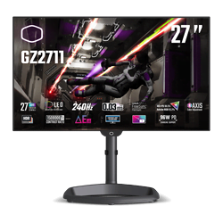 Grosbill Ecran PC Cooler Master GZ2711 27"QHD OLED 240Hz/0.03ms/HDR/USB-C/FS-Prem#