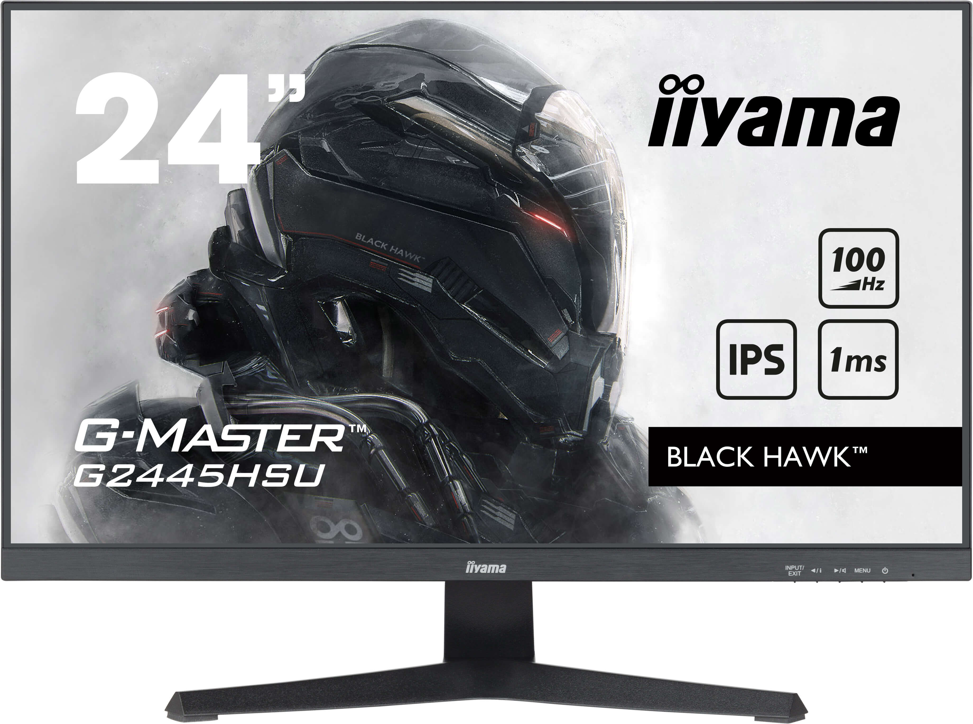 Iiyama 24"  G2445HSU-B2 - Ecran PC Iiyama - grosbill-pro.com - 0