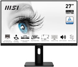 Grosbill Ecran PC MSI PRO MP273AP 27" FHD/100Hz/1ms/IPS/Pivot/Adap Sync 