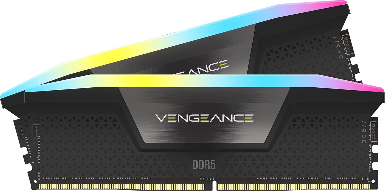 Corsair Vengeance RGB 16Go (2x8Go) DDR5 5200MHz - Mémoire PC Corsair sur grosbill-pro.com - 0