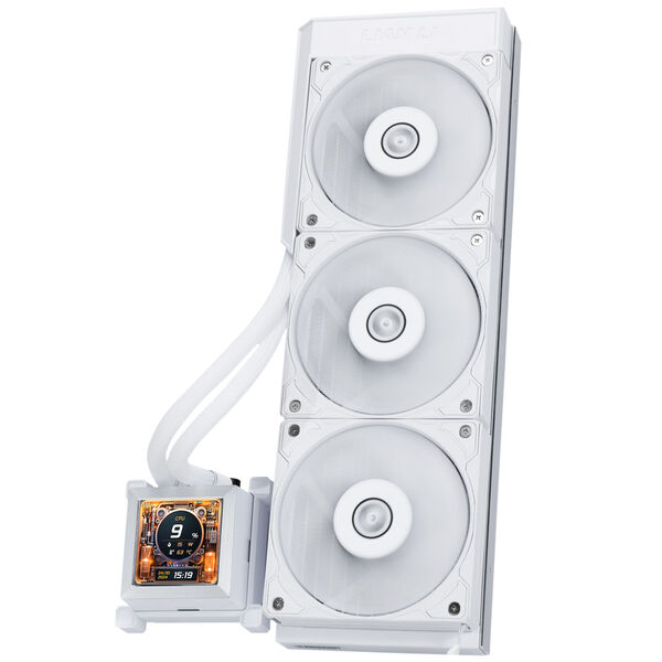 Lian-Li HydroShift LCD 360S - Blanc - Watercooling Lian-Li - 1