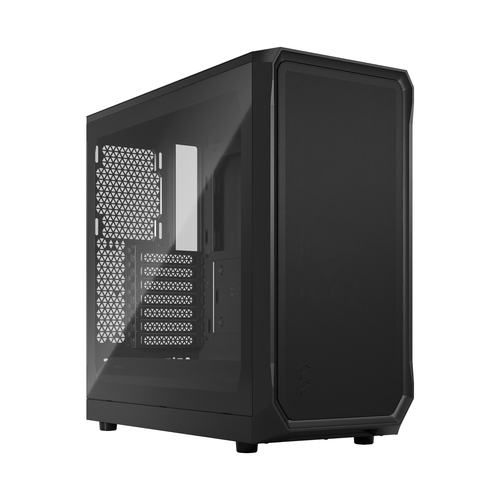 Fractal Design Focus 2 Black TG Clear Tint Noir - Boîtier PC - 0