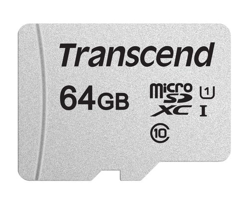 Grosbill Carte mémoire Transcend 64GB UHS-I U1 microSD w/o Adapter