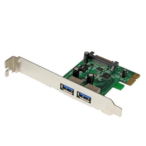 2 Port PCIe USB 3.0 Card Adapter w/UASP - Achat / Vente sur grosbill-pro.com - 0