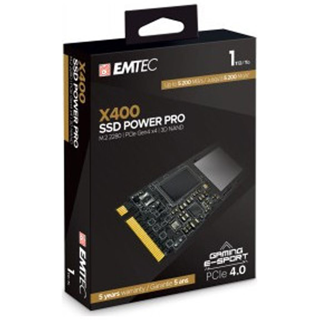 Emtec ECSSD1TX400  M.2 - Disque SSD Emtec - grosbill-pro.com - 0