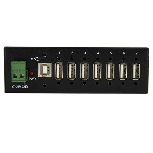 Mountable Industrial 7 Port USB Hub - Achat / Vente sur grosbill-pro.com - 2