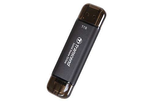 Transcend ESD310C USB Type C/A 1To (TS1TESD310C) - Achat / Vente Disque SSD externe sur grosbill-pro.com - 1