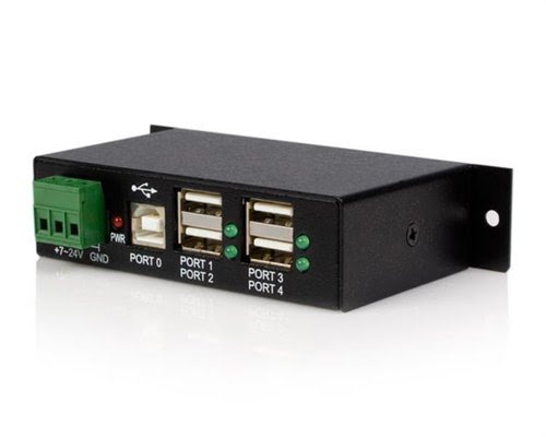 Mountable 4 Port Rugged USB Hub - Achat / Vente sur grosbill-pro.com - 0