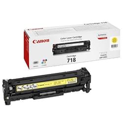 Grosbill Consommable imprimante Canon Toner 718 Jaune 3000p - 2659B002