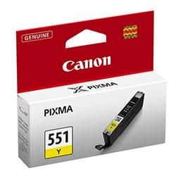 Grosbill Consommable imprimante Canon CLI-551 Y Jaune - 6511B001