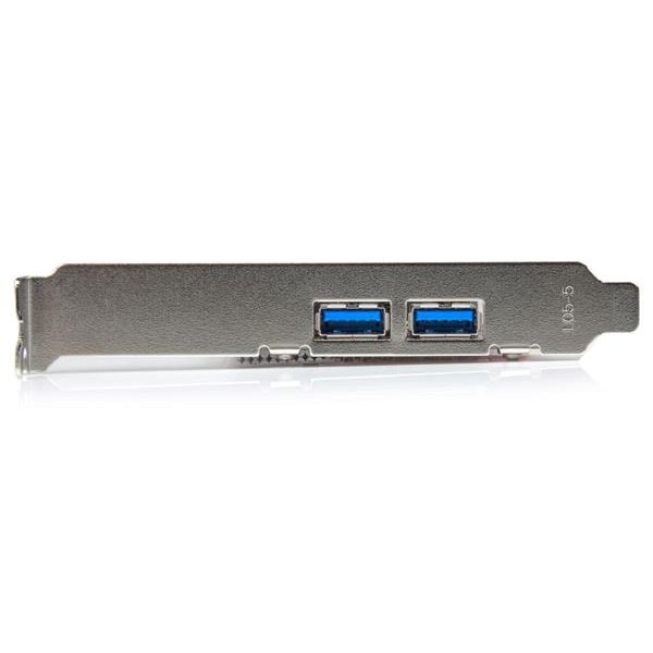 PCI-E 4 Port USB3.0 2Ext./ 2Int.(1x IDC) - Carte contrôleur - 2