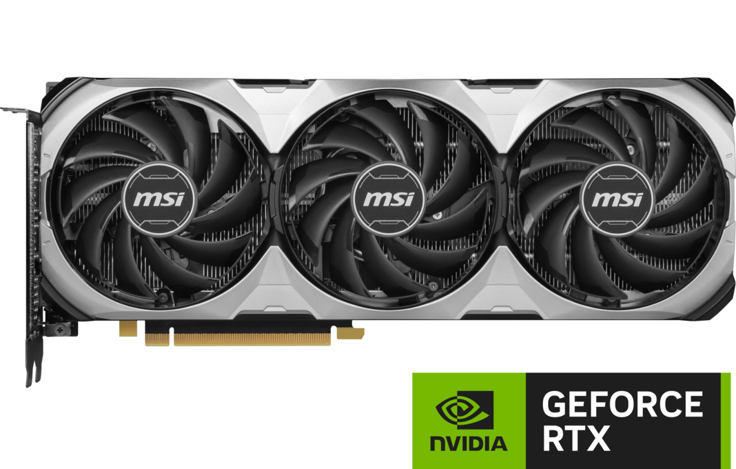 MSI GeForce RTX 4060 Ti VENTUS 3X E 8G OC  - Carte graphique MSI - 3