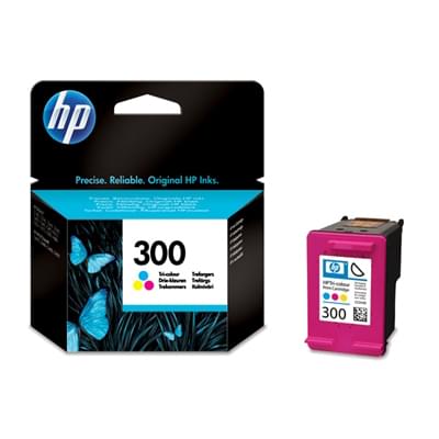 Cartouche HP 300 Cyan,Magenta,Jaune - CC643EE pour imprimante Jet d'encre HP - 0