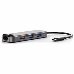 3 Ports USB 2.0 + HDMI + USB Type C + RJ45