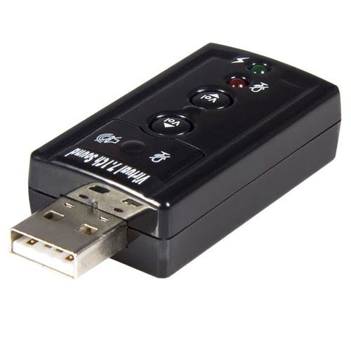 Virtual 7.1 USB Stereo Audio Adapter - Achat / Vente sur grosbill-pro.com - 0