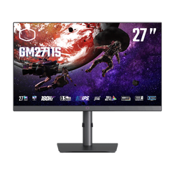 Grosbill Ecran PC Cooler Master GM2711S 27" QHD/180Hz/IPS/0.5ms/HDR400/Adap Sync