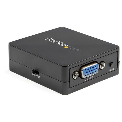 Adapter - VGA to RCA Converter - 1080p - Achat / Vente sur grosbill-pro.com - 0