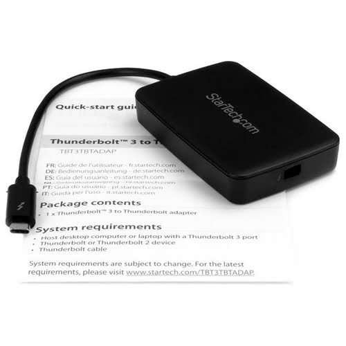 Thunderbolt 3 to Thunderbolt Adapter - Achat / Vente sur grosbill-pro.com - 5