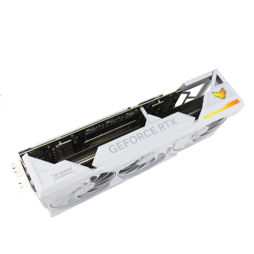 Asus GeForce RTX 4070 TI Super O16G BTF Blanc - Carte graphique - 3