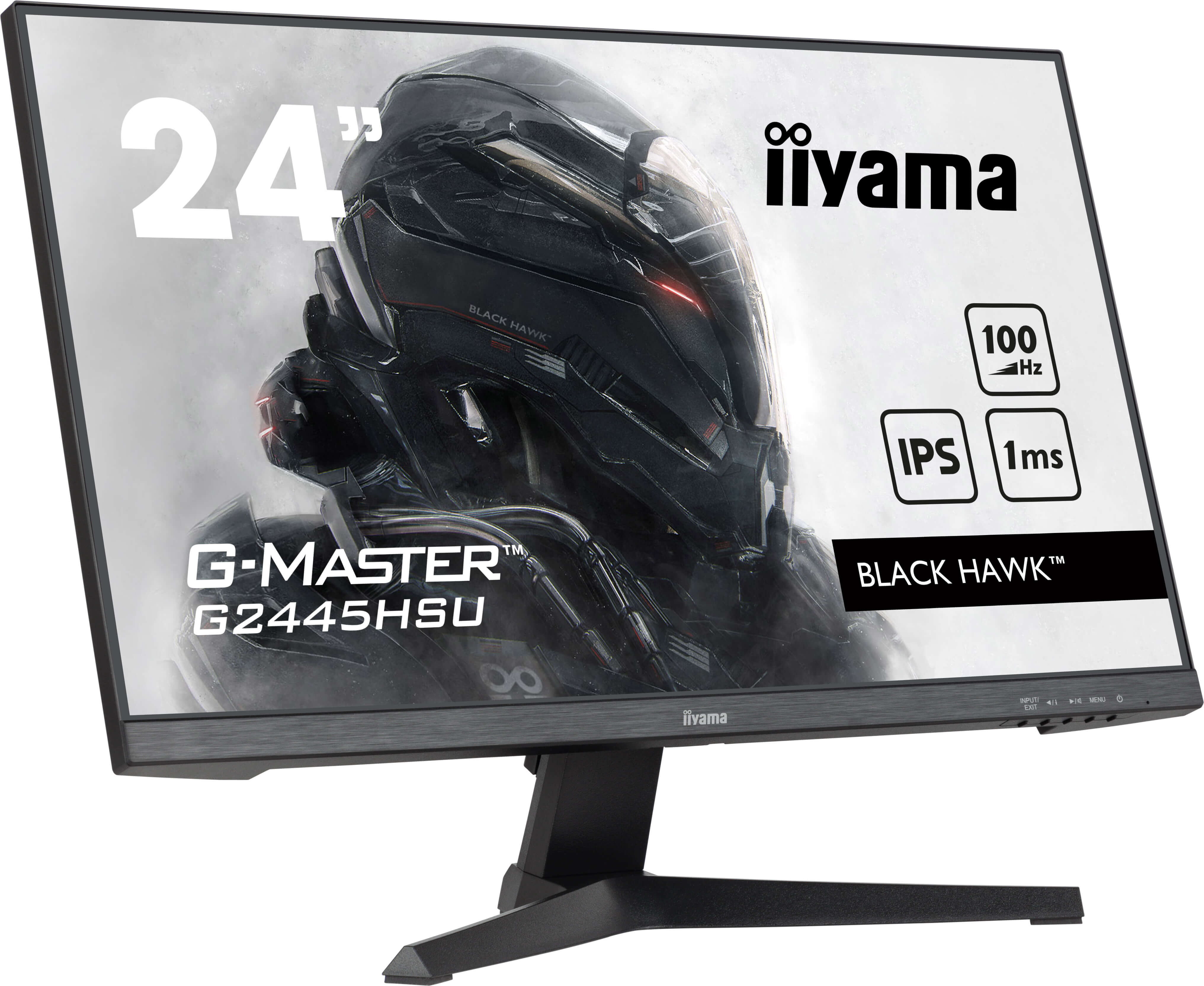 Iiyama 24"  G2445HSU-B2 - Ecran PC Iiyama - grosbill-pro.com - 3