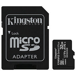 image produit Kingston Micro SDHC 32Go Class 10 + Adapt SDCS2/32GB Grosbill