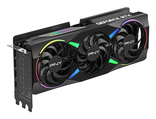 PNY RTX 5070Ti 16GB ARGB Overclocked Triple Fan - Carte graphique - 3