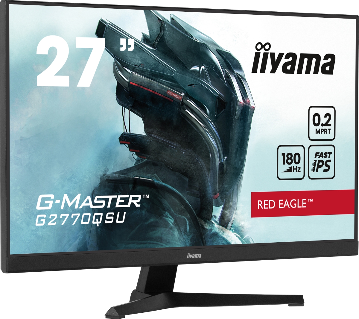 Iiyama 27"  G2770QSU-B6 - Ecran PC Iiyama - grosbill-pro.com - 1