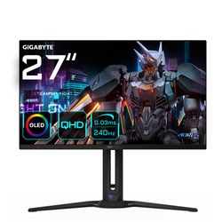 AORUS FO27Q2 - 27" QHD OLED 240Hz 0.03ms USB-C Pivot Dalle 10-Bits FreeSync Premium Pro