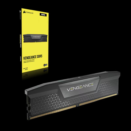 Corsair VENGEANCE DDR5 Black (2x16Go) DDR5 6800  - Mémoire PC Corsair sur grosbill-pro.com - 2