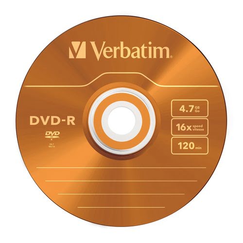 DVD-R/4.7GB 16xspd Colour 5pk SlimCase - Achat / Vente sur grosbill-pro.com - 5