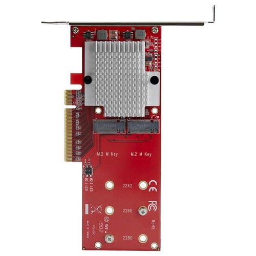 Dual M.2 PCIe SSD Adapter - x8 PCIe 3.0 - Achat / Vente sur grosbill-pro.com - 4