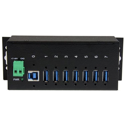 7 Port Industrial USB 3.0 Hub - Metal - Achat / Vente sur grosbill-pro.com - 2