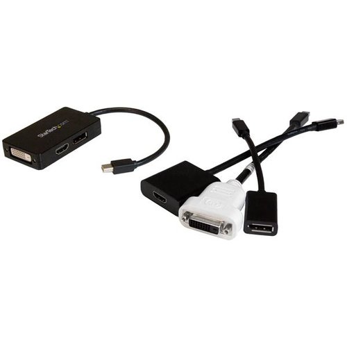 Mini DisplayPort to DP DVI HDMI Adapter - Achat / Vente sur grosbill-pro.com - 3