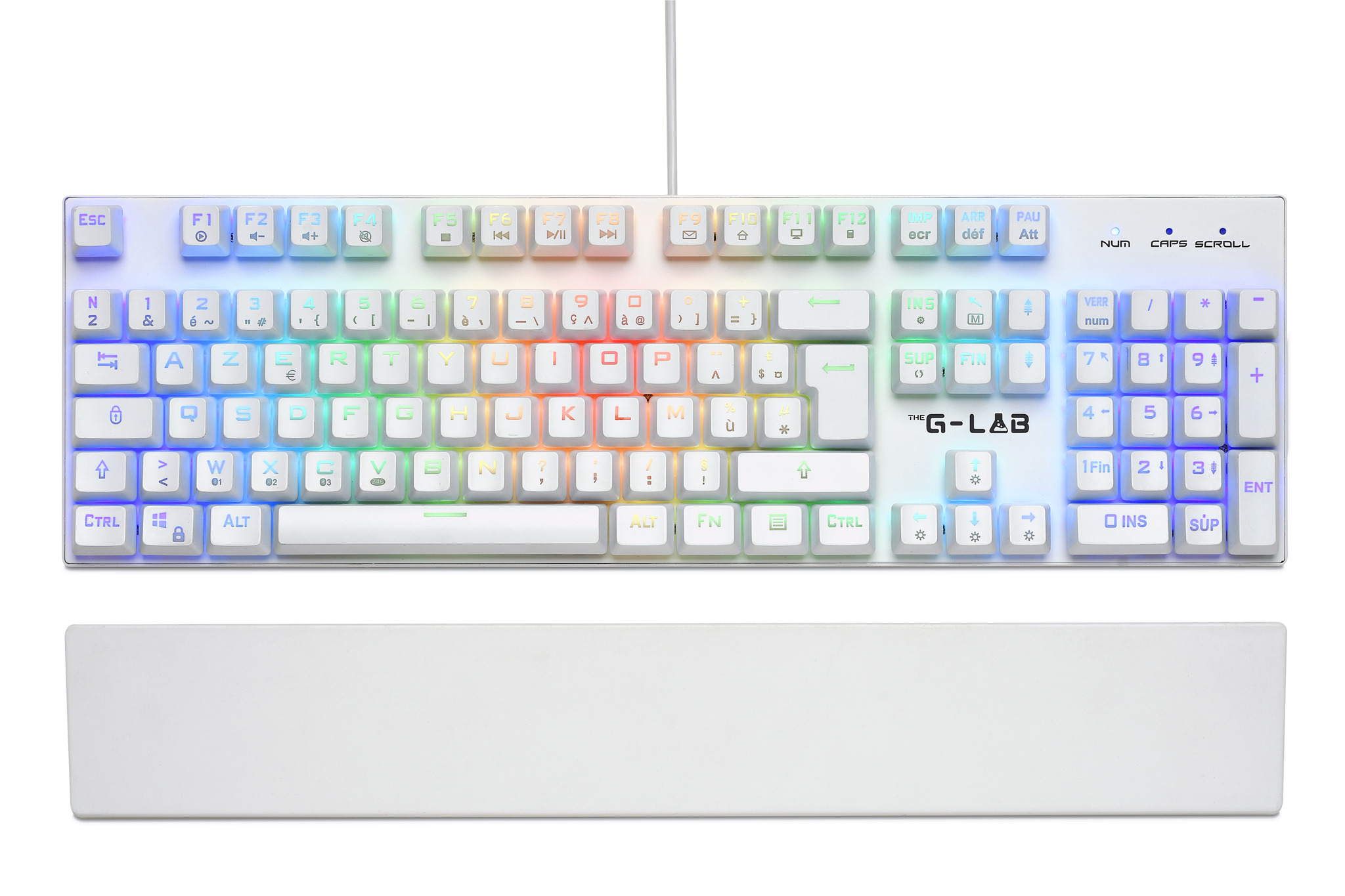 The G-LAB KEYZ-RUBIDIUM - Clavier PC The G-LAB - grosbill-pro.com - 2