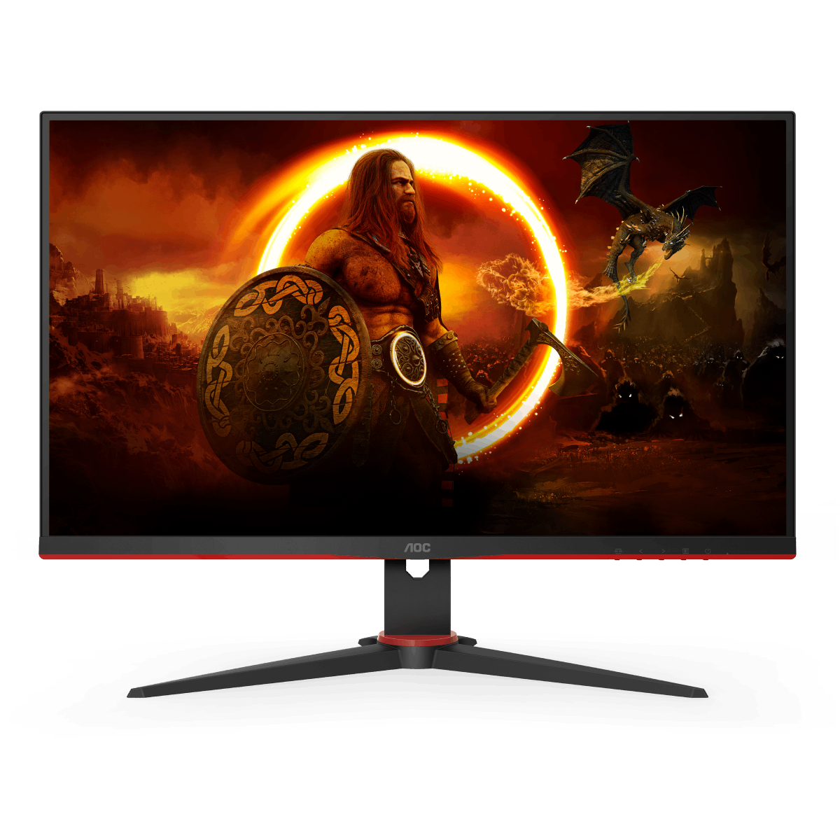 AOC 24"  2 x 24G2SPAE/BK - Ecran PC AOC - grosbill-pro.com - 6