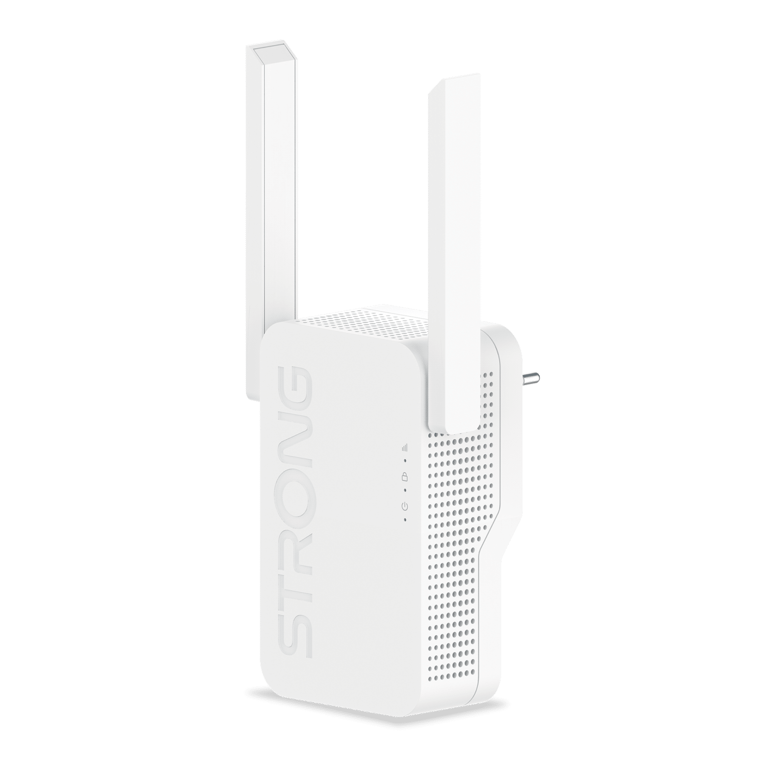Grosbill Point d'accès et Répéteur WiFi Strong REPEATERAX1800 - Wifi AX1800 - Blanc