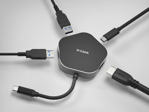 4-in-1 USB-C Hub HDMI Power Delivery - Achat / Vente sur grosbill-pro.com - 1