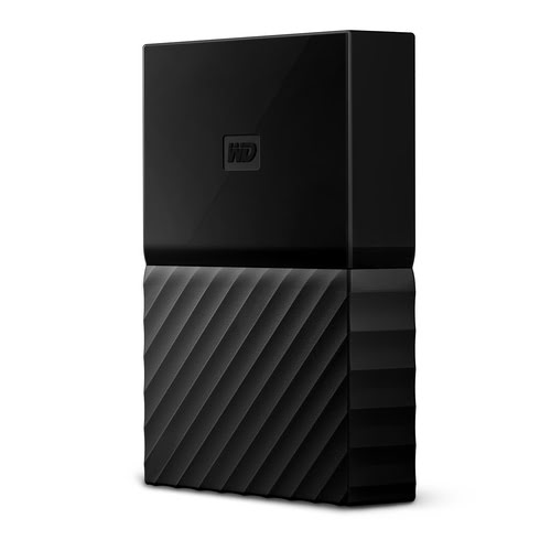 WD My Passport Mac 2TB Black w Type C Cable - Disque dur externe - 0