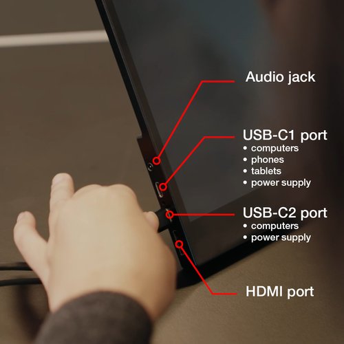 PMT-17 Portable Touchscreen Monitor 17.3 - Achat / Vente sur grosbill-pro.com - 8